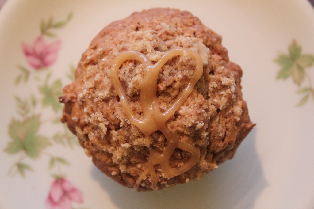 Eplabrauð með karamellusósu