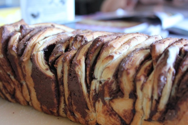 Nutella pull apart bread