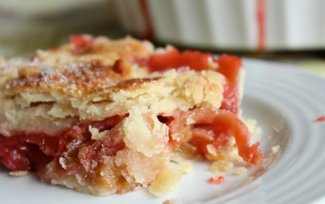 Rabbabara-jarðaberjabaka