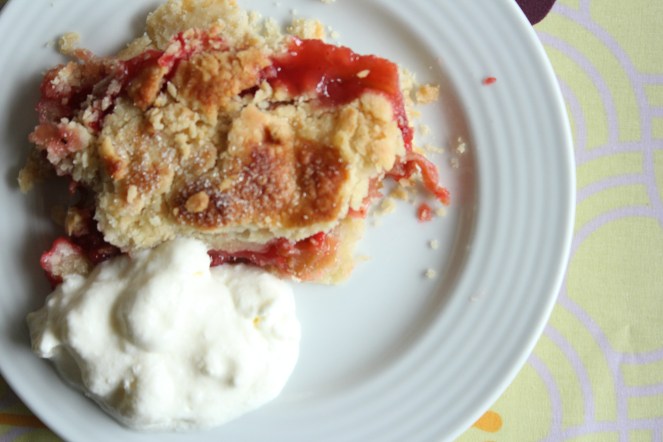 Rabbabara-jarðaberjabaka