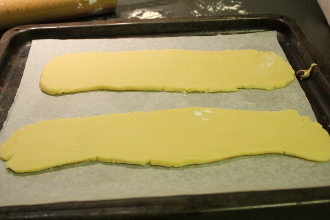 Ef þið prófið, endilega hafið lengjurnar aðeins mjórri en ég hafði þær. Ég hugsa að það komi betur út.