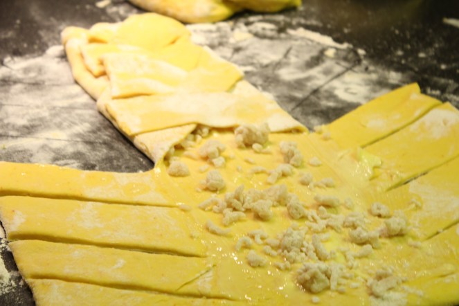 Lussekatter með marsípani