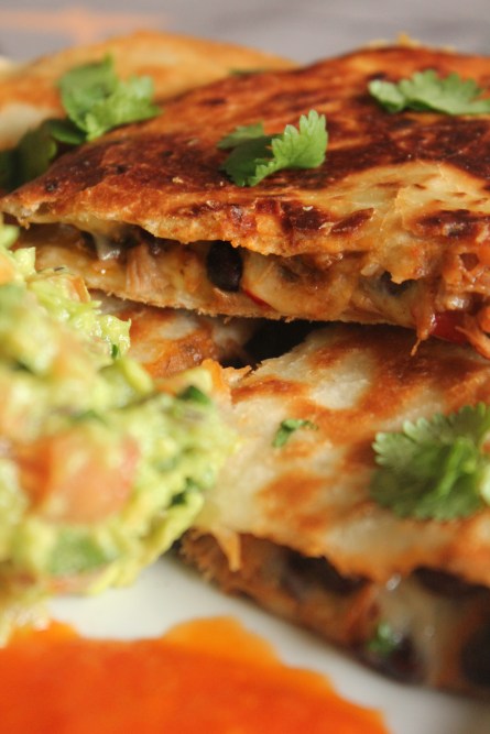 Quesadillas með pulled pork