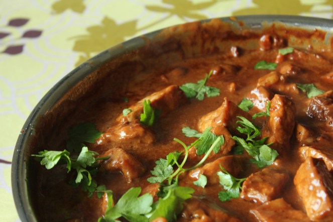 Haustgrýta með kantarellusveppum