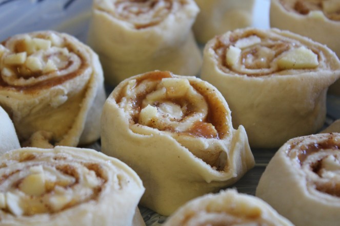 Epla- og karamellusnúðar